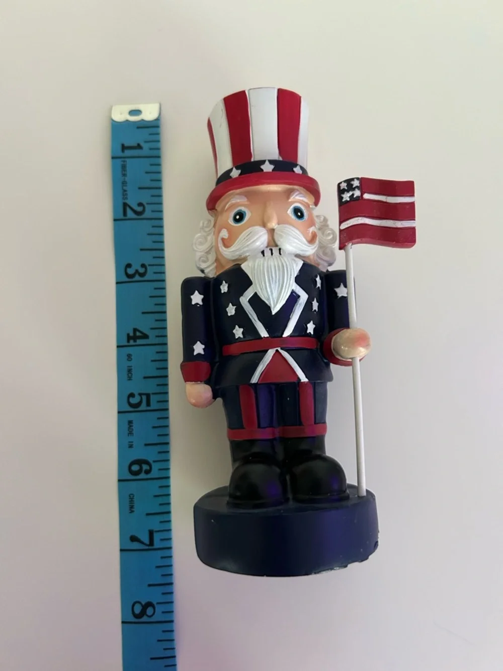 🇺🇸Patriotic Red, White & Blue Nutcracker Figurine - Unbranded🇺🇸